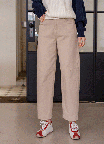 봄커브 Baggy Banding Pants Korea