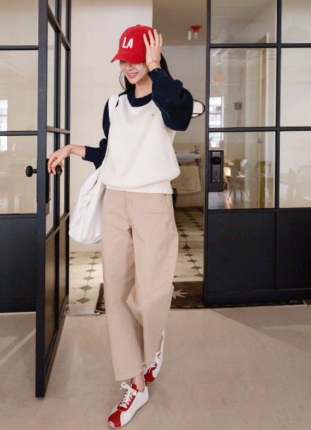 플레이 nagrang color combination Knitwear Korea