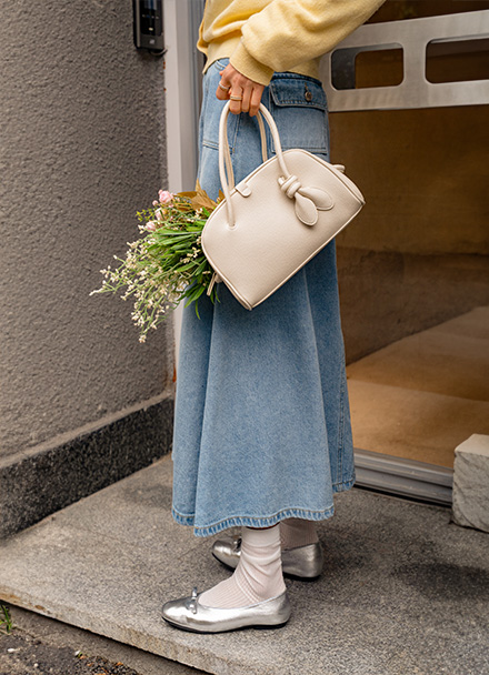 Way Fake Leather Mini Tote bag Korea