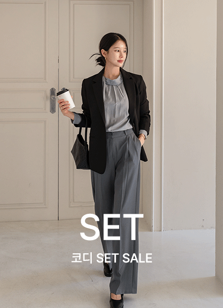 [코디set] [valyou] 포드 원 버튼 Jacket+Perfect Pants 95ver (비조와이드슬랙스) Korea