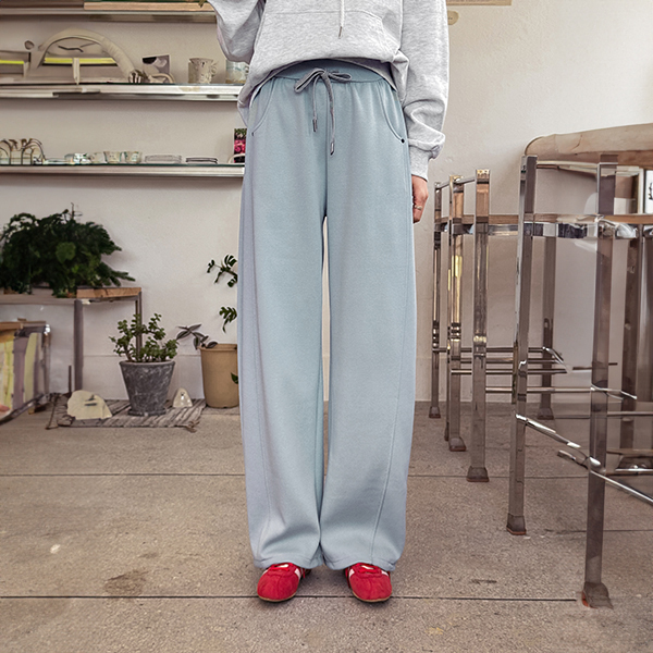 String Curve Two-way Banding Pants