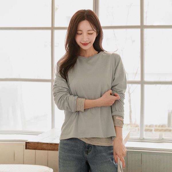 [USYOU] Signature Modal T-shirt