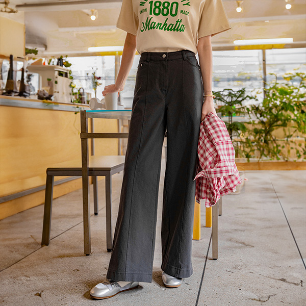 키작아도 면 Pants 68ver (앞절개와이드)