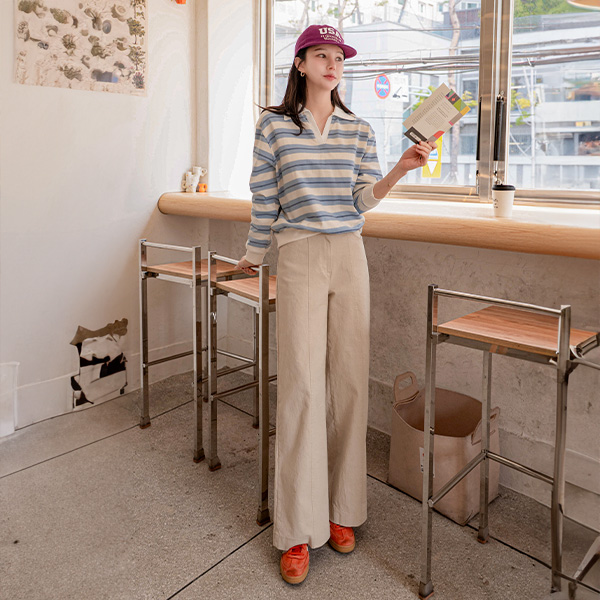 키작아도 면 Pants 68ver (앞절개와이드)