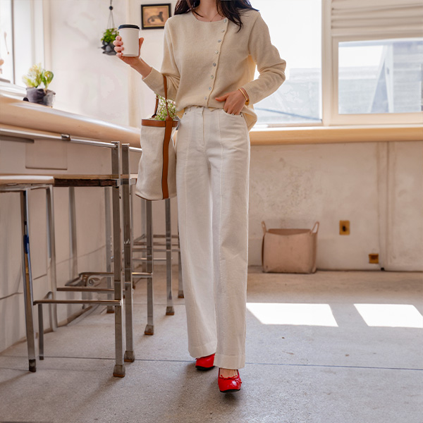 키작아도 면 Pants 68ver (앞절개와이드)