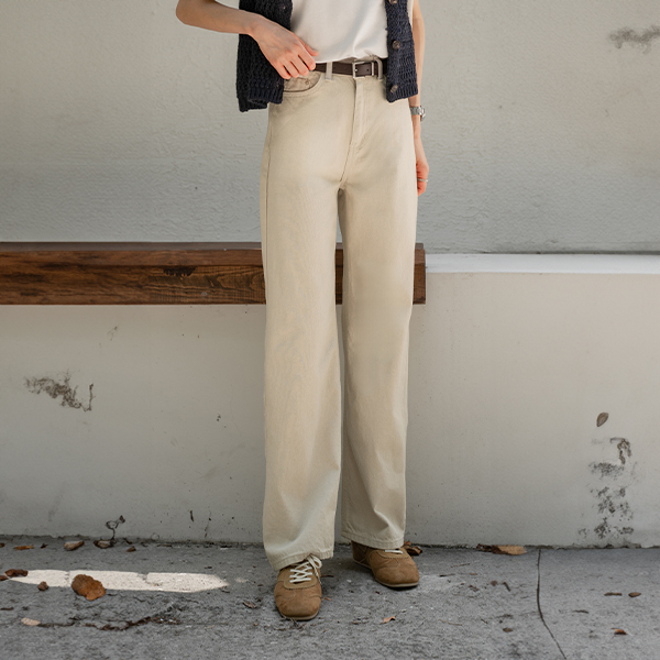Perfect Cotton Pants 47ver (Long wide)