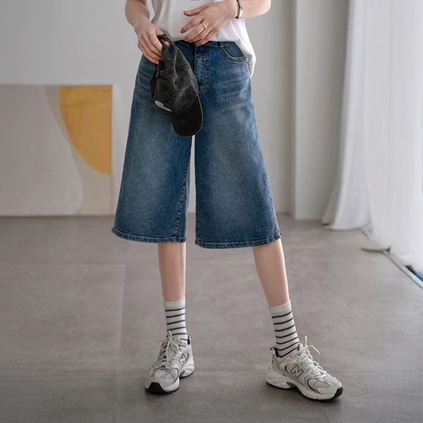 Bermuda Span Washing Capri Pants