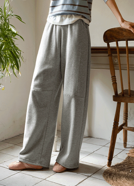 Comfortable Volume Incision String Pants Korea