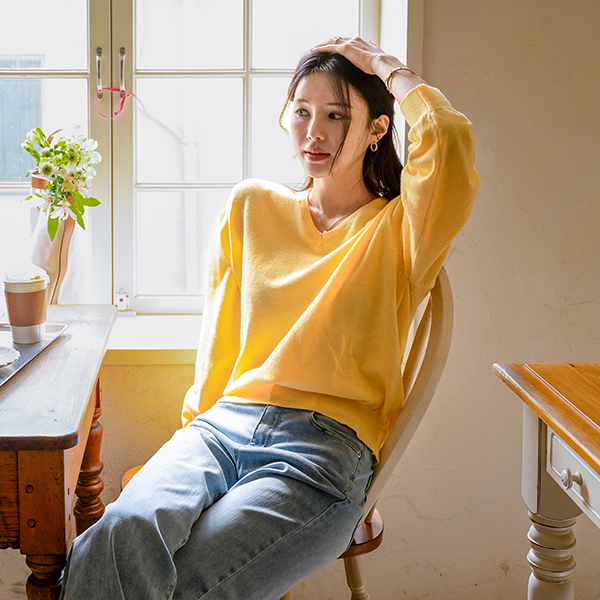 [valyou] 365 올데이 v Knitwear