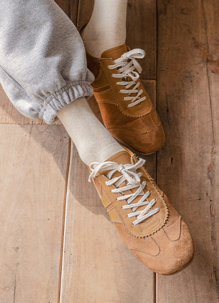 [USYOU] Labels 패치 양말 Korea