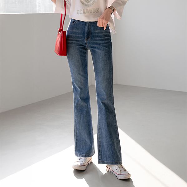 Stone Straight Boot cut Pants