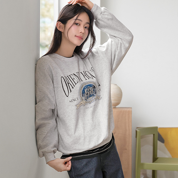 House printing sweatshirt