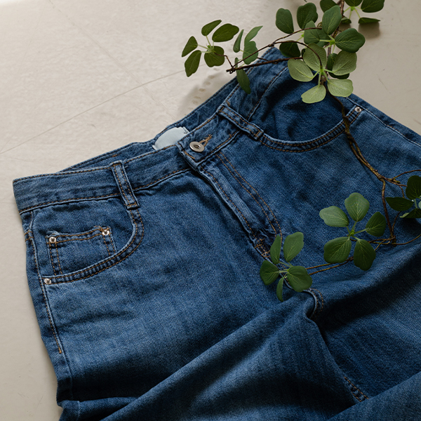 Ocean Wide Denim Pants