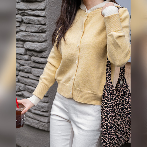 Haim Layered Hood Knitwear Cardigan