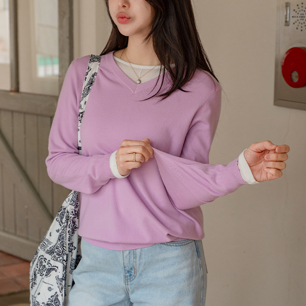 [Special Sale] Soft v Color Knitwear