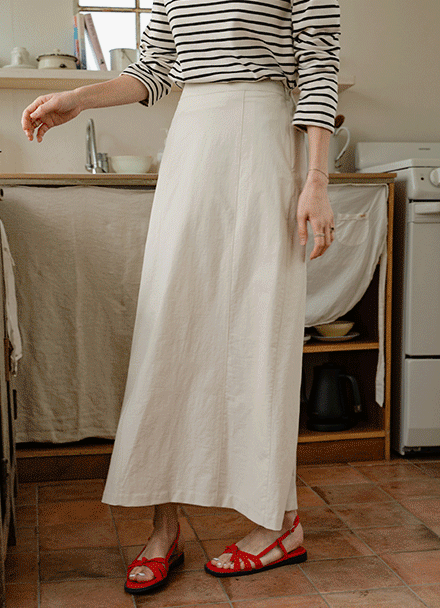 Cover Aline 뒷밴딩 Skirt Korea