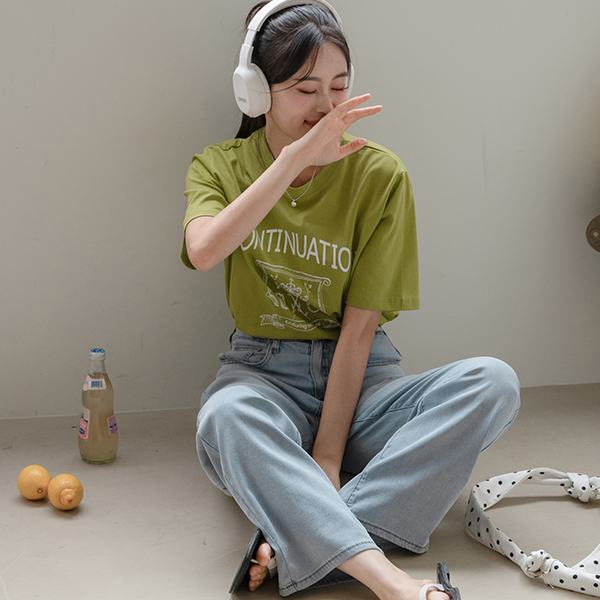 에어 후들 Straight 와이드 Pants