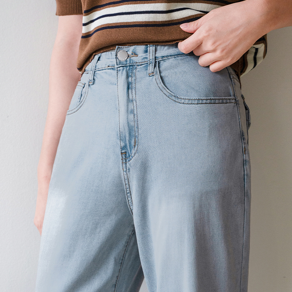 에어 후들 Straight 와이드 Pants