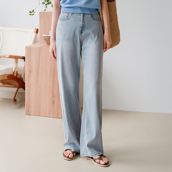 에어 후들 Straight 와이드 Pants