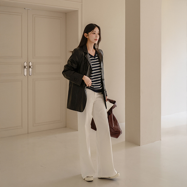 Robin Stripe V Sweatshirt