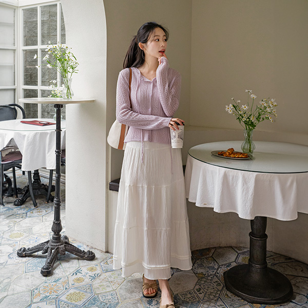 Pastel String Daily Cardigan