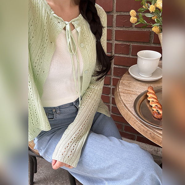 Pastel String Daily Cardigan