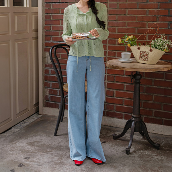 Pastel String Daily Cardigan