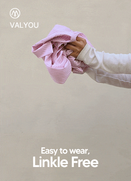 [valyou] 링클프리 자수 key point 줄지 Shirt Korea