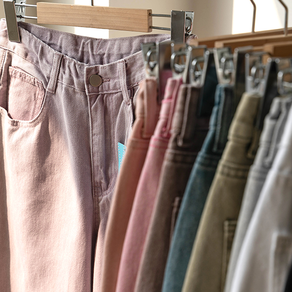 [Special Sale] Soft Color 코튼 와이드 Pants