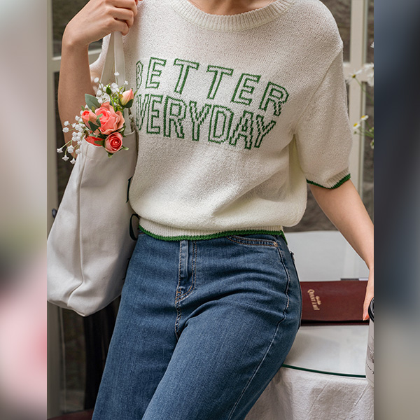 Everyday Better Short-sleeve Knitwear