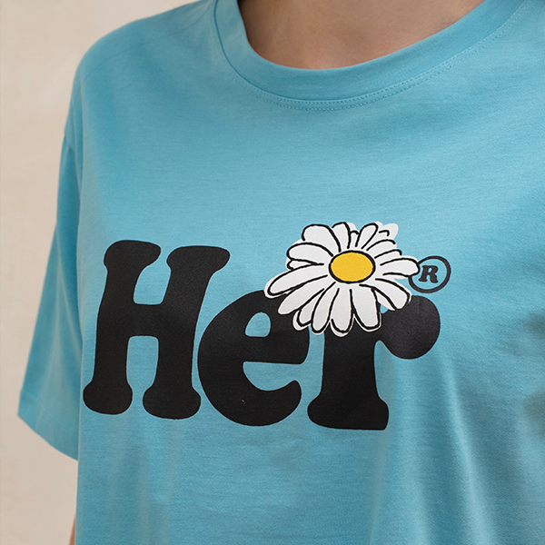 Vivid Lettering Printing Short-sleeve T-shirt