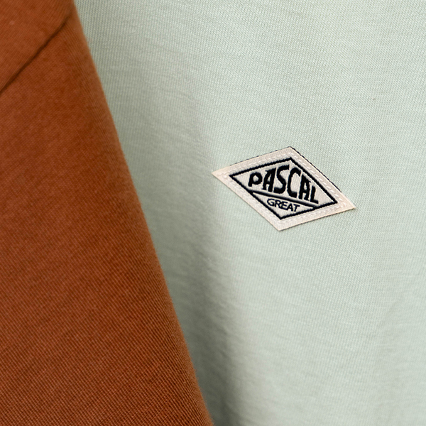 Diamond Patch Slits Short-sleeve T-shirt