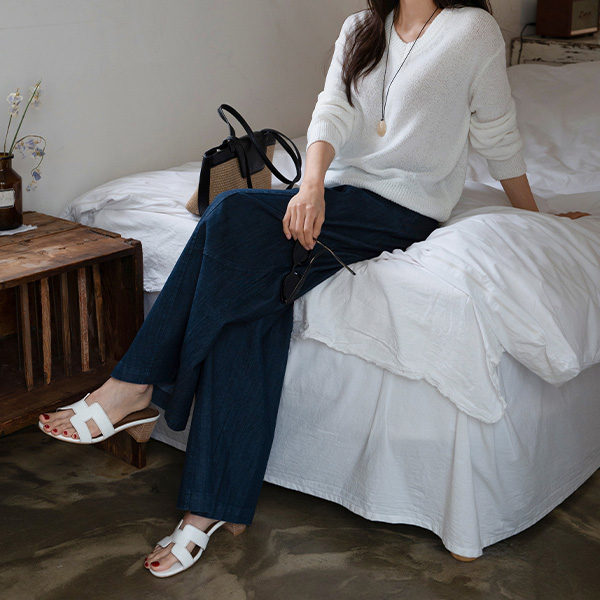 Day Wide Banding pants