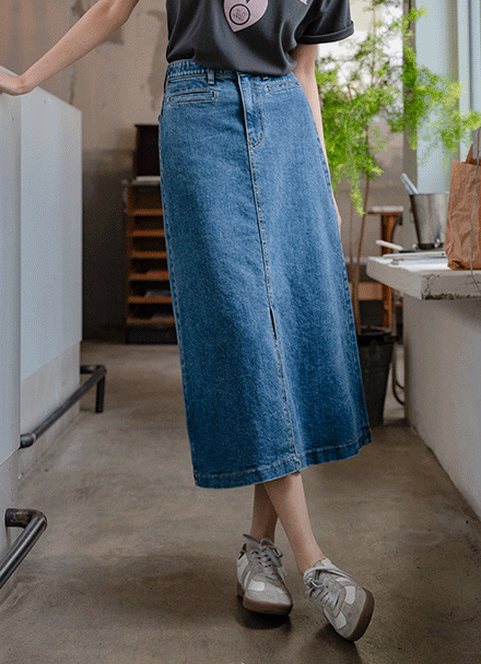 소이 텐션 Denim Skirt Korea