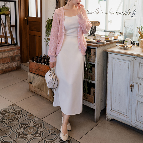 소피 랩 layered Skirt