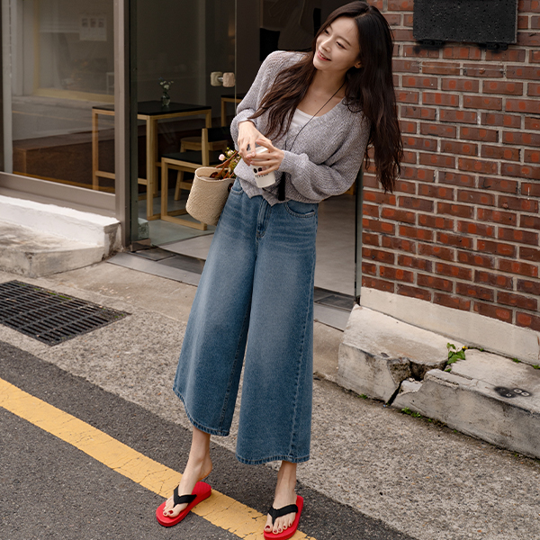 [Special Sale] nagrang 하찌 V-neck Cardigan