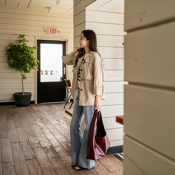 Callie Rustling String Jumper Jacket