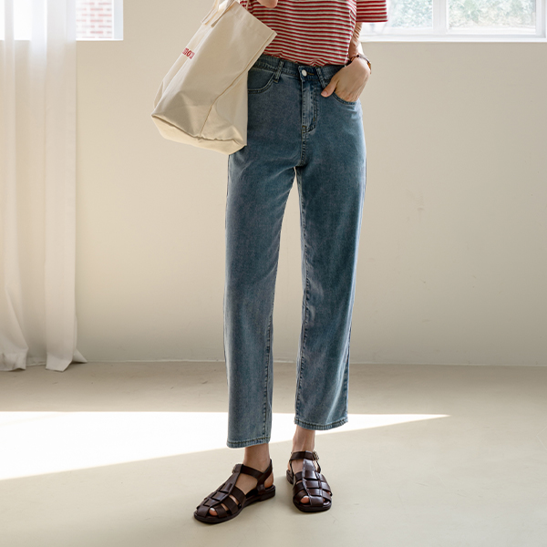 Cool Span Tencel Denim Pants