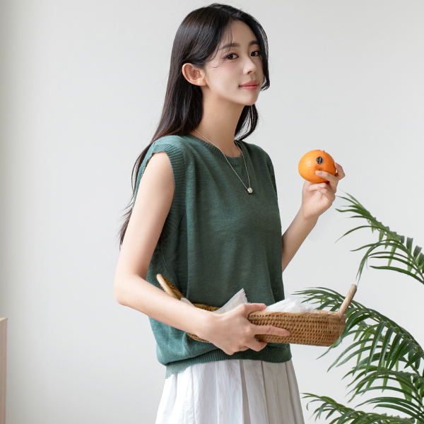 With Sleeve Knitwear Sleeveless shirts