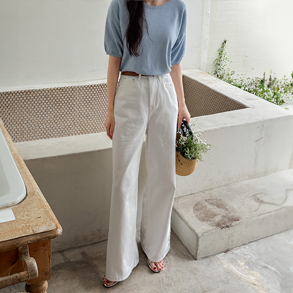 키작아도 면 Pants 72ver (밴딩와이드)