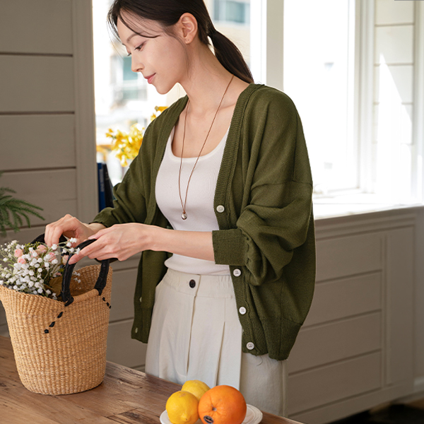 Trency Linen Cardigan