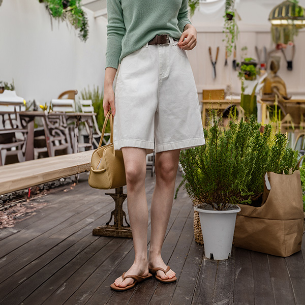 마인드 Belt 버뮤다 Pants