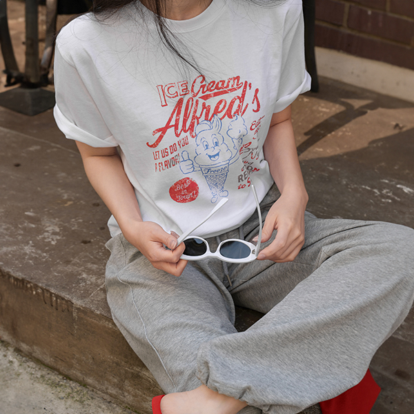 Ice Cream Vintage Short-sleeve T-shirt