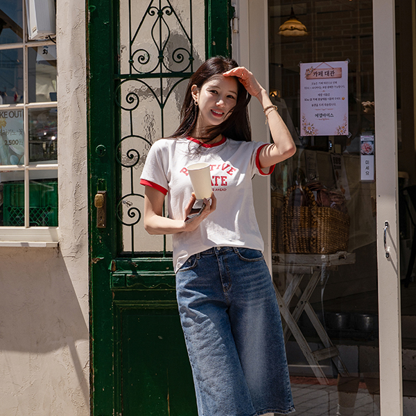 Point State Lettering T-shirt