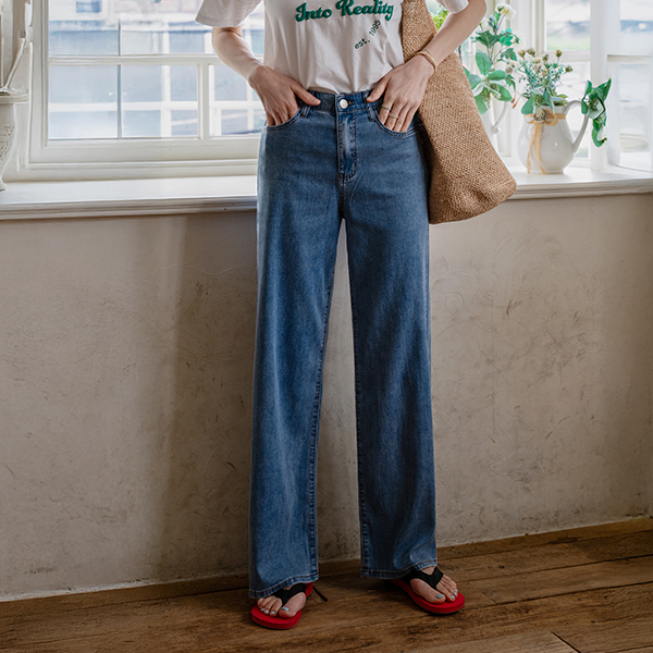 [재구매1위!최다 1만건 주문기록!🏆] [Special Sale] 쿨링 후들 텐셀 와이드 Pants