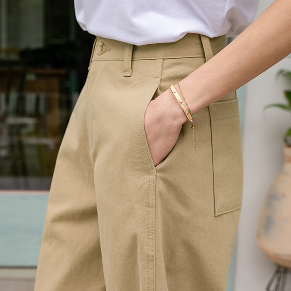 Bio Stitch Curved Pants