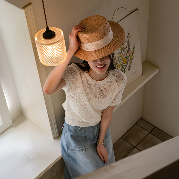 그리오 스카시 Round Knitwear