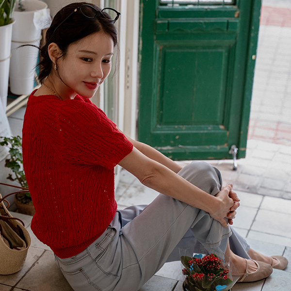 그리오 스카시 Round Knitwear