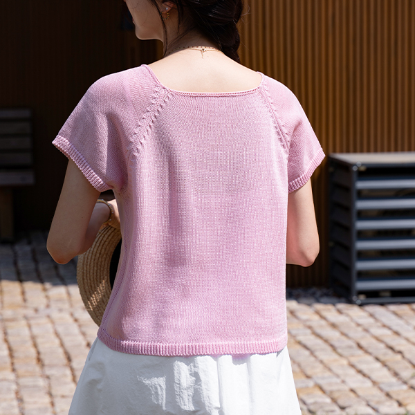 베터 스퀘어 Short-sleeve Knitwear