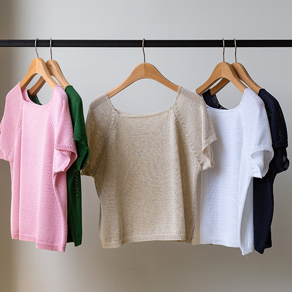 베터 스퀘어 Short-sleeve Knitwear